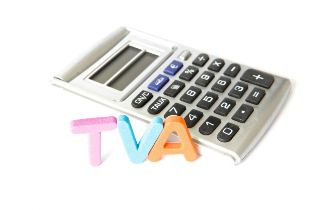 calcul tva marchand de biens taux normal taux réduit